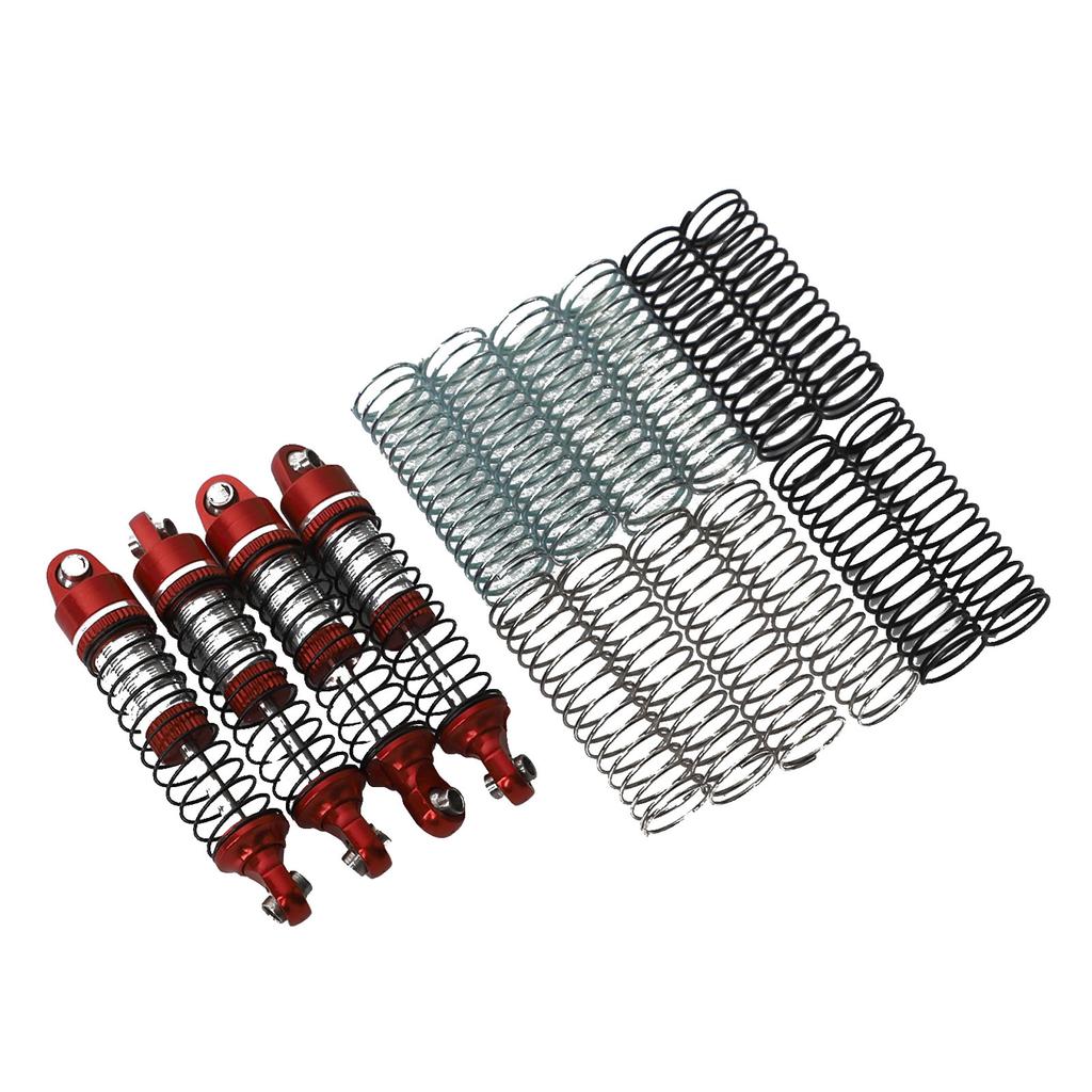 RC Car Shock Absorber Enhanced Performance High Strength Front Rear RC Shock Damper with Springs for RC Car