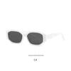 Unisex Trendy Runway Street Style Sunglasses - Small Metal Frame