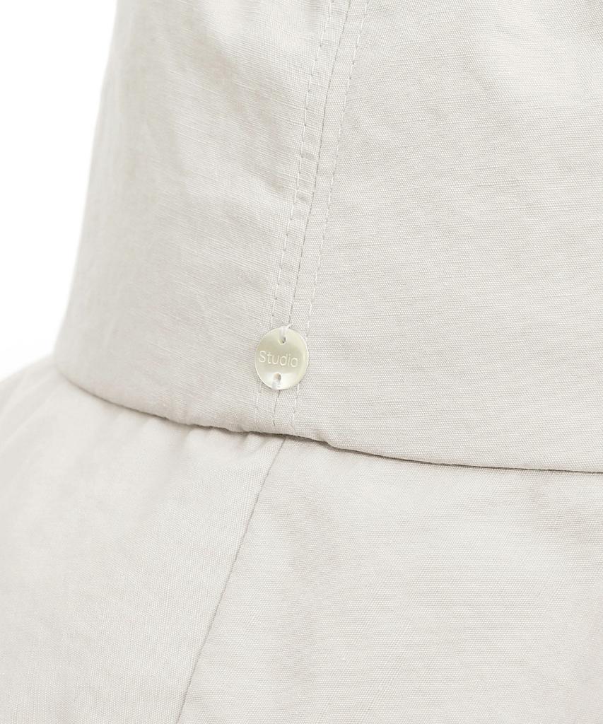 Eondeokeonteulolseutyudio Linen String Bucket Hat Fold Bucket / Linen String / L Grey