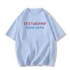 Cotton white short-sleeved t-shirt women's summer design sense niche American loose large size fat mm half-sleeved t-shirt top