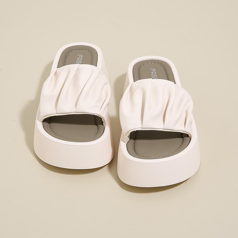 Soft-soled Slippers Women's Summer Outer Wear 2025 New Comfortable One-word Versatile Casual Pregnant Women Cool Slippers
