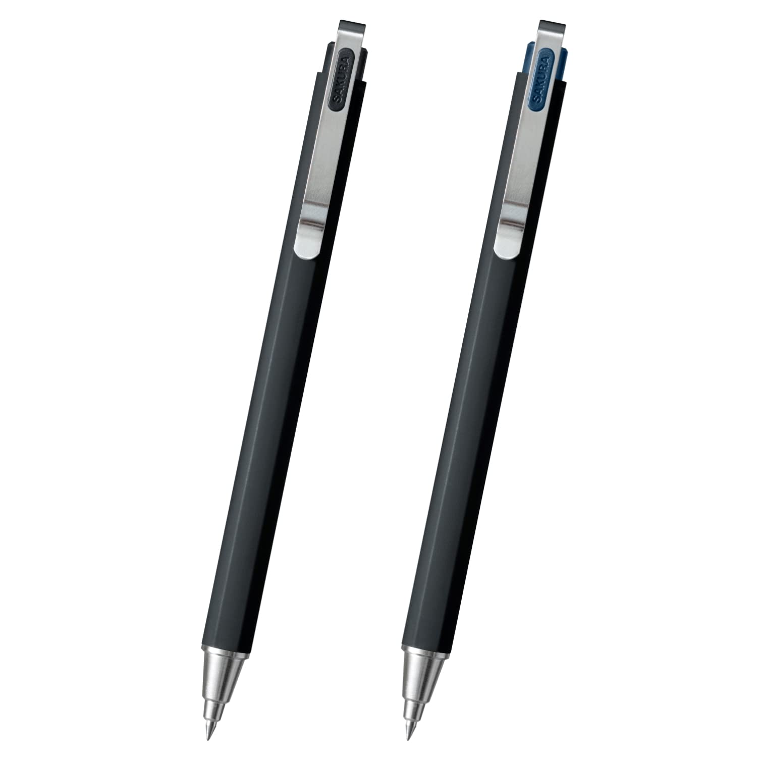 

Шариковая ручка Sakura Crepas Gel Ink Ball Sign iD Plus 2 цвета, набор Pure Black Night Black 0,5 мм GBR355-2A