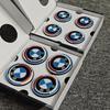 For BMW M 4 pieces 56MM 68MM suitable for BMW G80 E84 F48 G01X1 X2 X3 X4 X5 X6 G07 suspension hub cap center cover car sticker accessories JG8