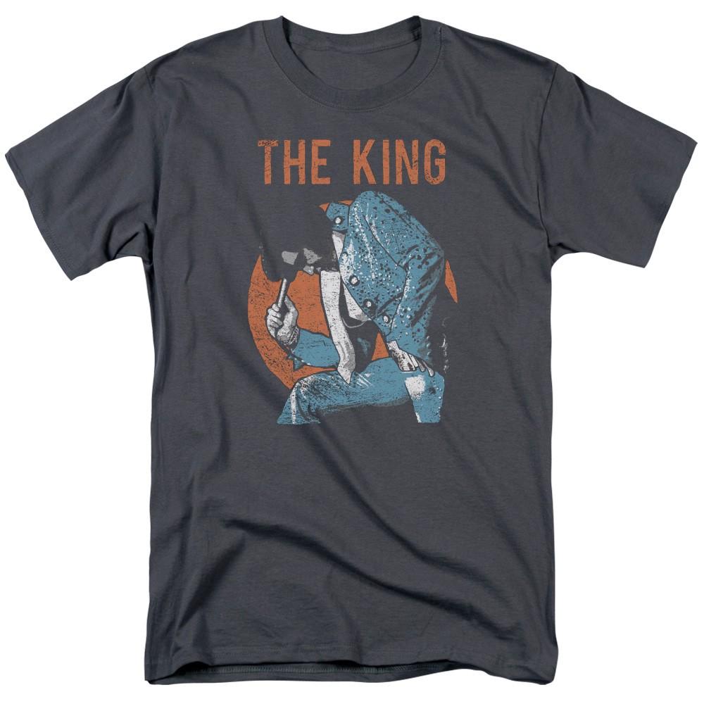 Elvis Presley The King Mic In Hand Licensed Adult T-Shirt M
