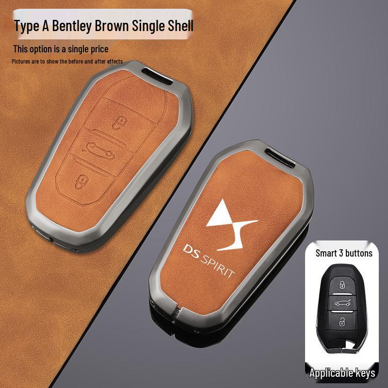 Etui na klucze DS9: Metalowa Klamra Obudowy do Kluczy Samochodowych DS7, DS3EV, DS4, DS5, DS6