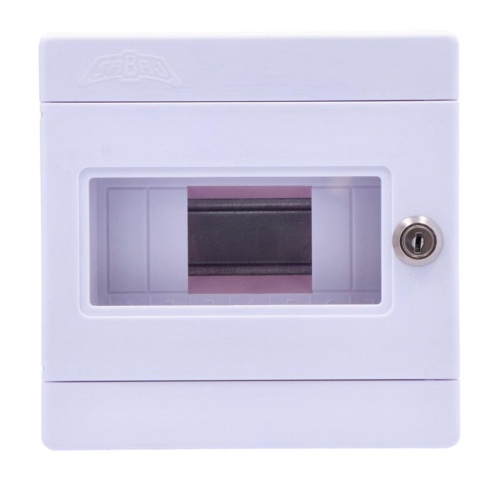 ALFA 2 surface-mounted distribution board with housing with space for 7 -type protections