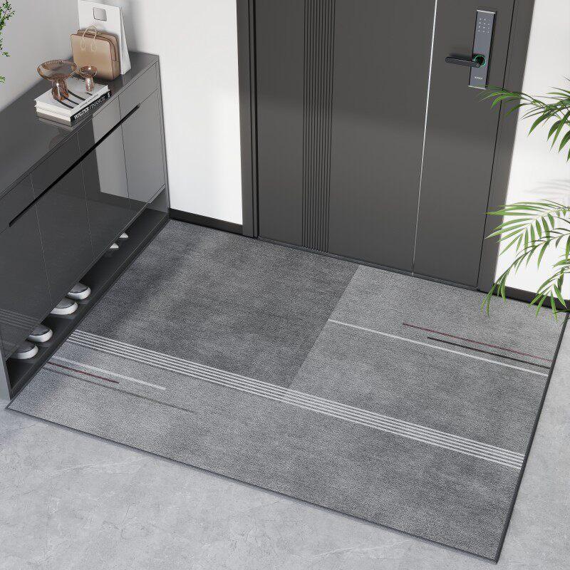 Light Luxury Door Floor Mat Entry Door Entrance Entrance Door Mat Entry NonSlip Foot Mat Crystal Velvet Floor Mat