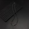 6mm Black Magnetic Hematite Round Beads Beaded Tiger-eye Stone Necklace for Men and Women