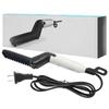 Portable Design Electric Hair Comb Brush Fast Heating Beard Comb Mustache Curler Comb  For Men