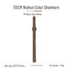 Black Walnut Magnetic Shoehorn: Long Handle Shoe Puller for Pregnant Women, Elderly, and Easy Wear, Premium Solid Wood.