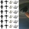 24Pcs Car Engine Undertray Fixing Clips Screws for Mercedes-Benz E-Class C-Class W203 W204 W211 Under Cover Rivet Fasteners