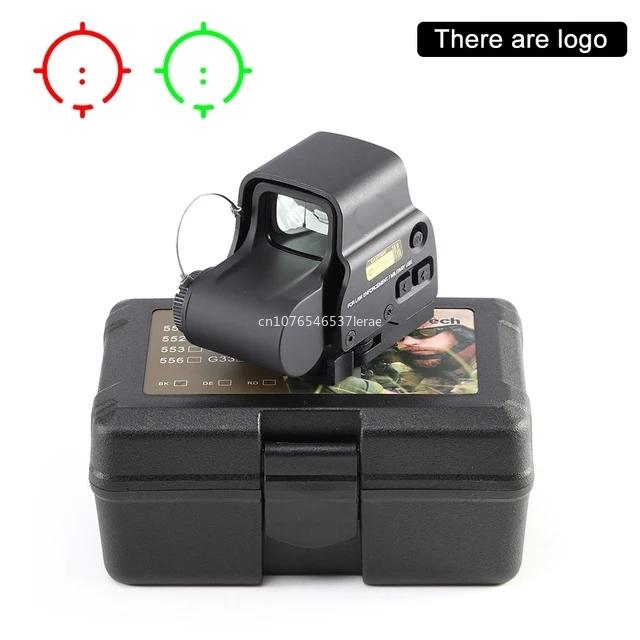 Tactical Airsoft G45 5X Magnifier 558 553 EXPS3 Red Dot Combo Scope Optics QD Mount Weaver Fit 20MM Rail Mount With Full Marking