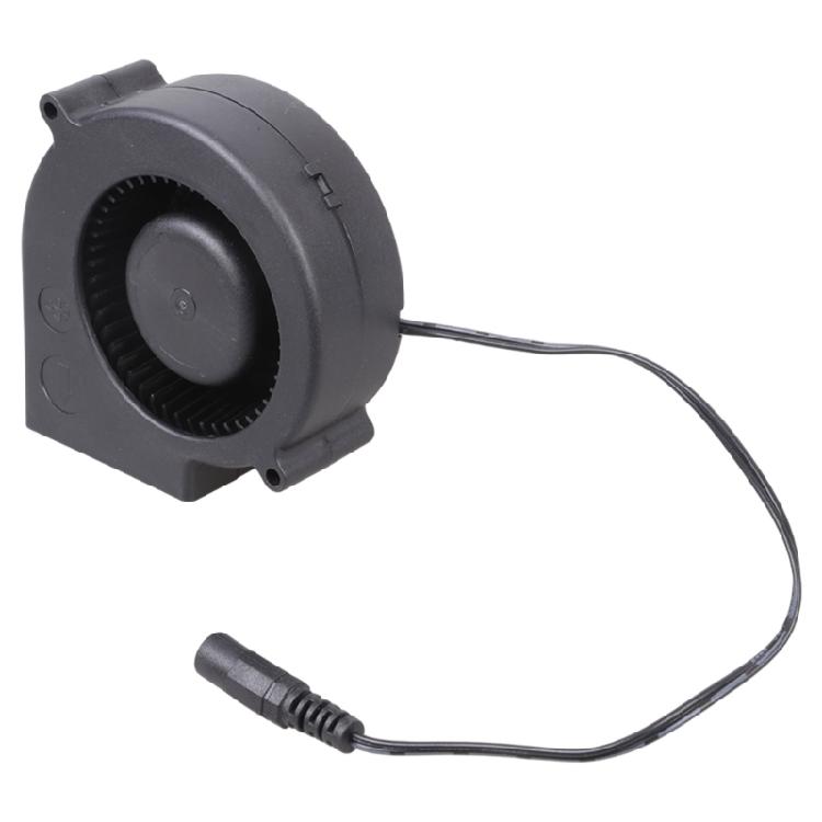 12V Cooling Blower with 5.5x2.1mm Power Connectors Twin Ball Bearing Design for Prolonged Grill Computer Ventilation Use