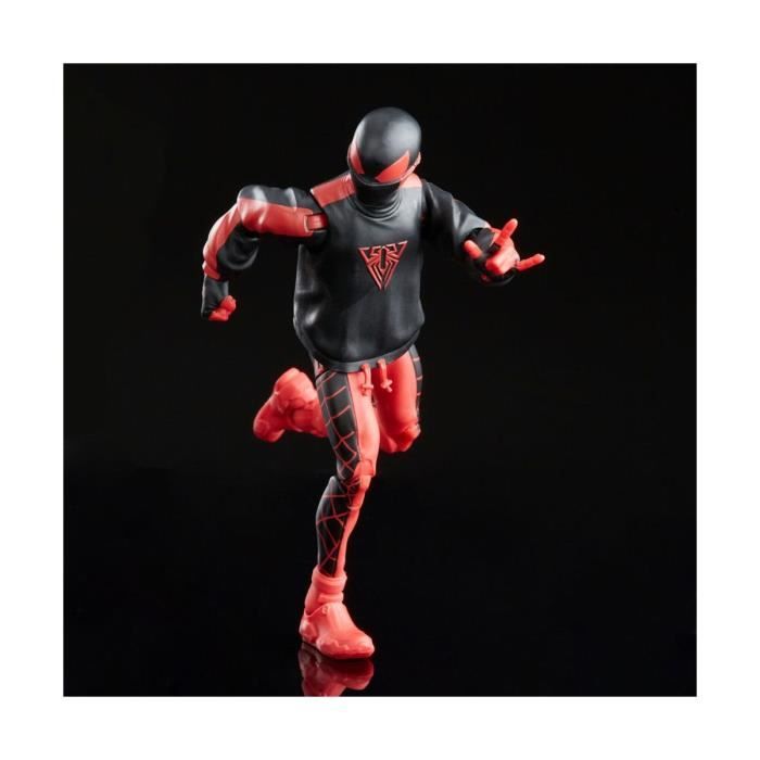 Figurine - HASBRO - Spider-Man Marvel Legends Retro - 15 cm - Miles Morales - Mixte