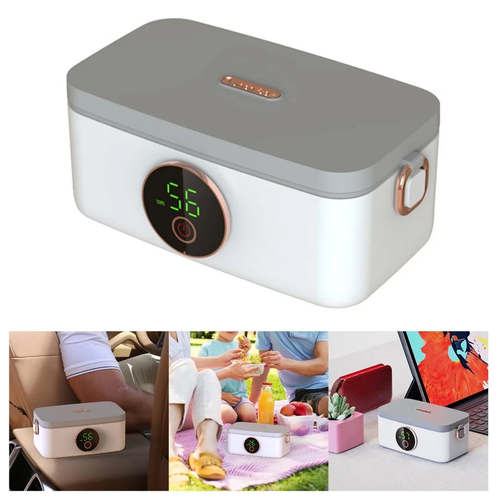 

45W Wireless Heated Lunch Box with 16000mAh Battery and 6 Gear Adjustable Heating Type A