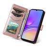 For Samsung Galaxy A05 4G Case Wallet Rhombus Leather Phone Cover with Shoulder Strap,Wrist Strap