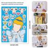 Charming Cm2303010 Cinderella Kids Anime Puzzle Diy Sticker Pack For Family Fun