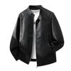 Spring and Autumn Locomotive Leather Clothing New Tops Leather Jackets Men's PU Leather Clothes Spring and Autumn Trend Men's Leather Clothes