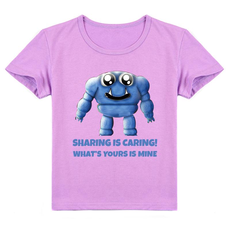 Kinder Neu eingetroffenes modisches 3D-gedrucktes Garten of BANBAN T-Shirt mit kurzen Ärmeln für Kinder