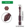 S2 Anti-Skid Screw Batch Special Wear-Resistant Hexagonal Bit Set Screwdriver Bit Tool Accessories
