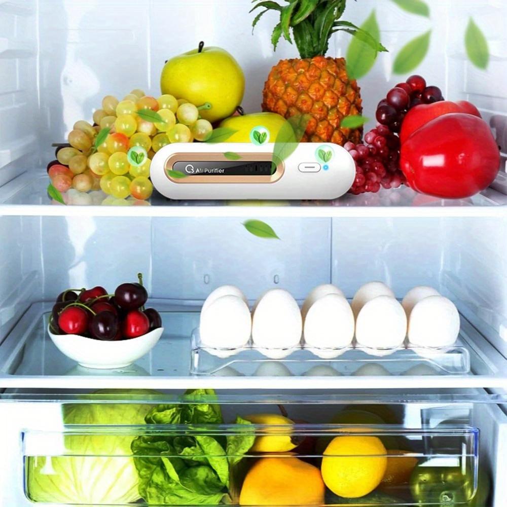 1pc Mini USB Refrigerator Purifier,Portable Rechargeable Refrigerator Purifier Reusable,Refrigerator Purifier, Suitable for Refrigerators,Cars,Closets