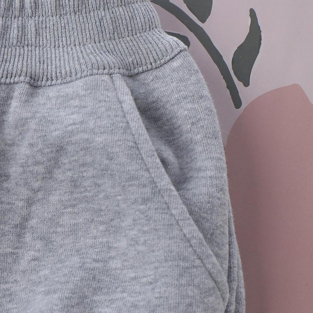 Winter 2025 Girls' Fleece-Lined Bowknot Sweatpants - Thick Casual Pants for Autumn/Winter