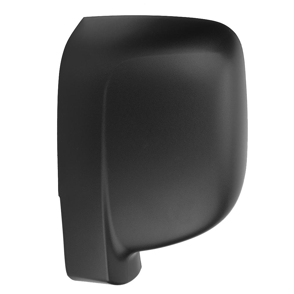 Paar Mattschwarze ABS Rückspiegelabdeckung Passend für Fiat Talento 2016  (Recht)