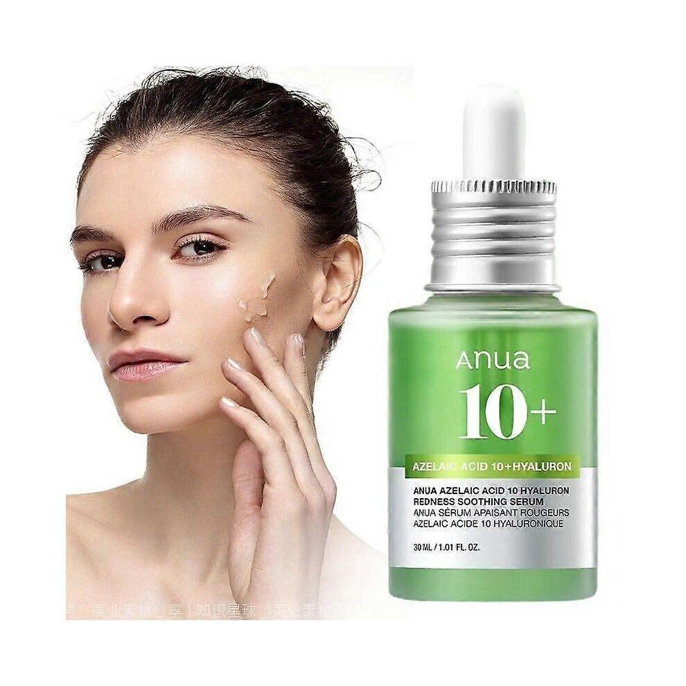 (3pcs)Anua Azelaic Acid 10 Hyaluron Redness Soothing Serum, Facial Serum for Troubled & Sensitive Skin