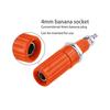 5Pcs Diy Accessories 4Mm Banana Socket M3X45Mm Binding Post Nut Banana Plug Jack Electrical Connector Terminal
