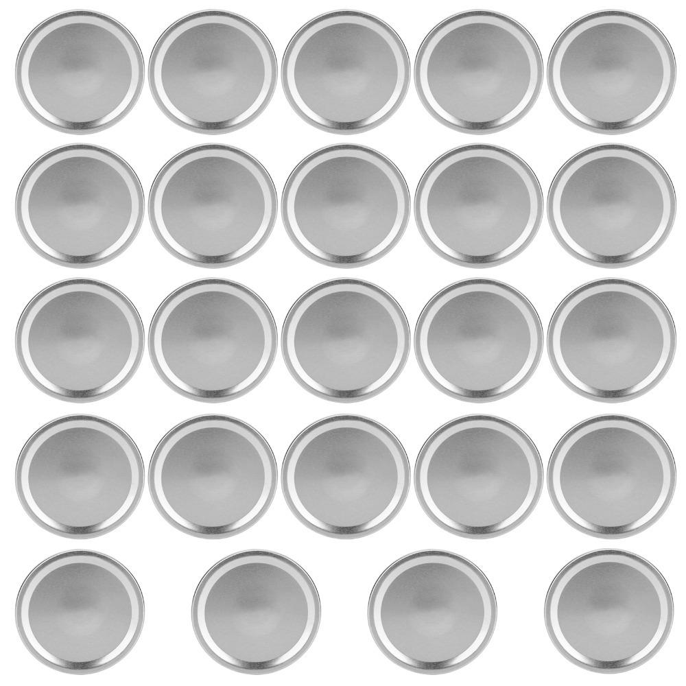 Tinplate Material Canning Jar Lids Round Shape 70/86mm Diameter Storage Covers Silver/Gold Beverage Caps For Home Canning