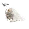 50 Pcs Spice Bags for Cooking Soup Reusable Drawstring Bag Tea Bags Unbleached Cheesecloth Bag for Straining Making Tea