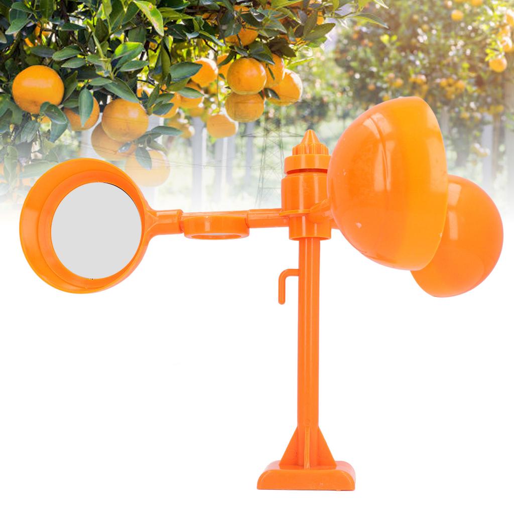 Vogelschutz, Windbetrieben 360 Grad Rotierend Blinkend Magnetische Basis, Geeignet für Verschiedene Umgebungen, Obstgärten, Felder, Stromleitungen (Stangen, Towe