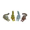 3D Printed Leopard Figurine Movable Joints Leopard Figure Articulated Animal Model Fidget Toy Home Office Bookshelf Decoration Ornament
