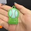Can Opener for Nails Baseball Shaped Bottle Cans Bottles Portable Keychain Tab Tool Manicure Protection & Easy Opening Gifts Sports Fans Pull