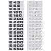 E43 E55 E63 E180 E200L E220 E250 E260 E280 E300LE350 E400L E500 550 logo car sticker for mercedes benz E class rear trunk label