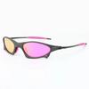 Zinc alloy European and American style polarized sunglasses, trendy for men and women, suitable for outdoor activities, cycling, and driving