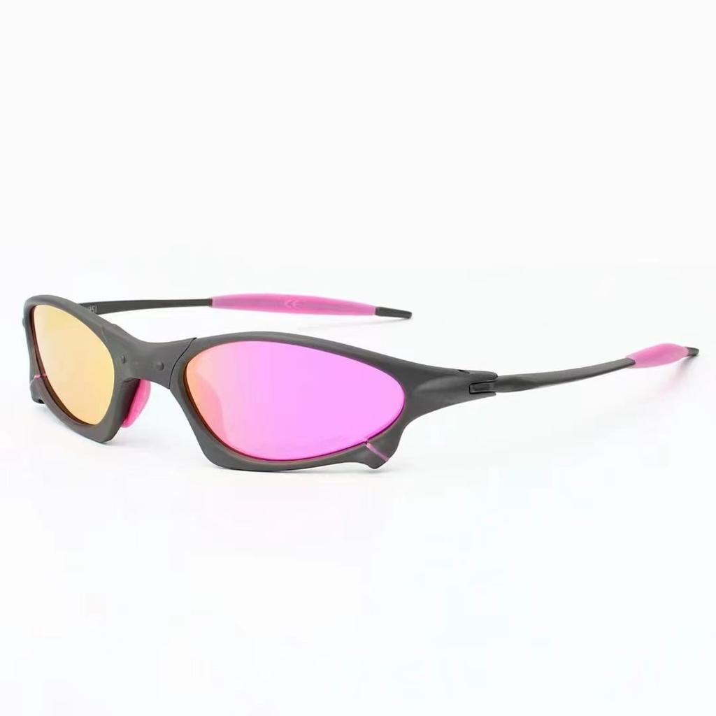 Zinc alloy European and American style polarized sunglasses, trendy for men and women, suitable for outdoor activities, cycling, and driving