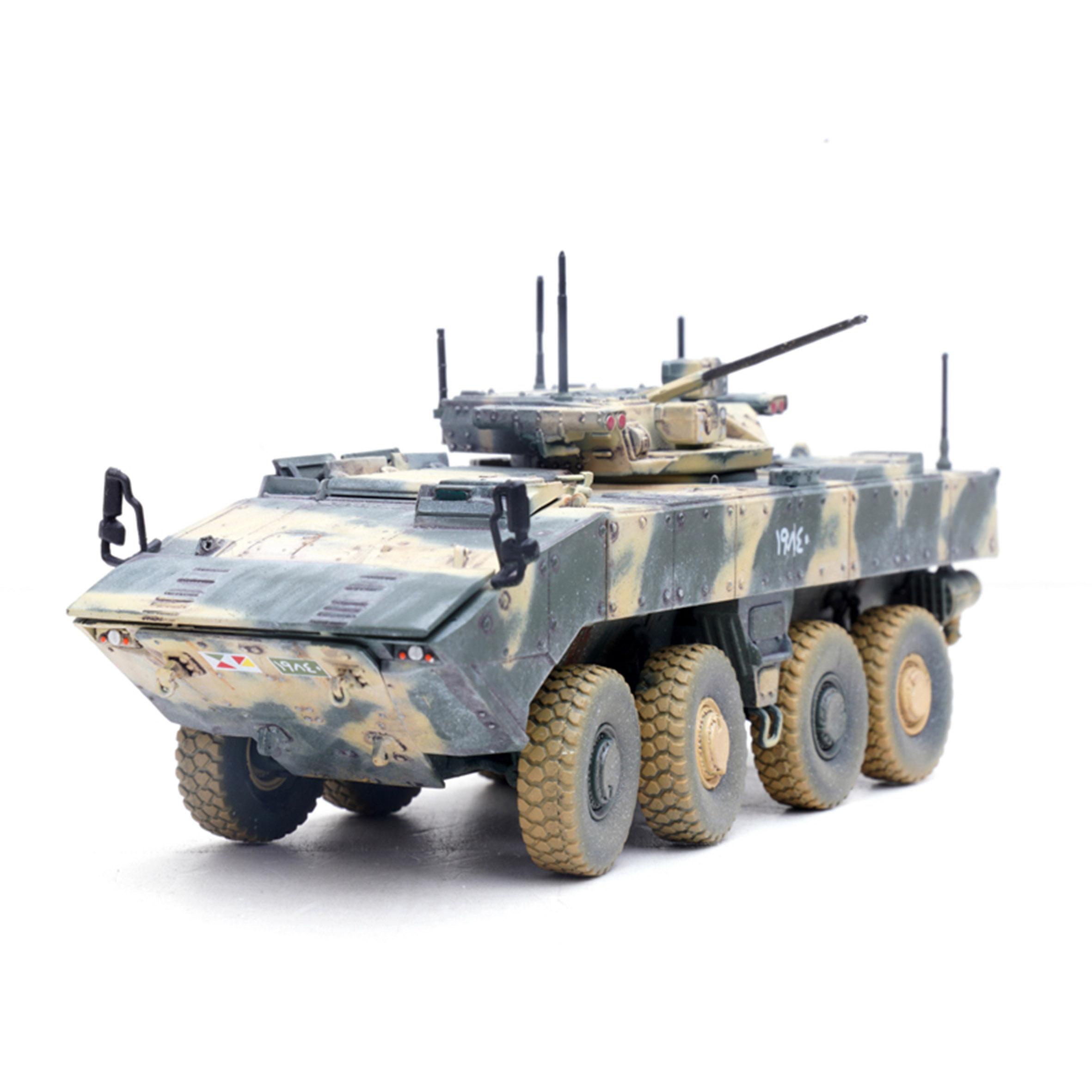 1/72 PN12221PC Российская БМП 8x8 Колесная Бронированная Машина (пустынный камуфляж) Статичная готовая модель камуфляжный