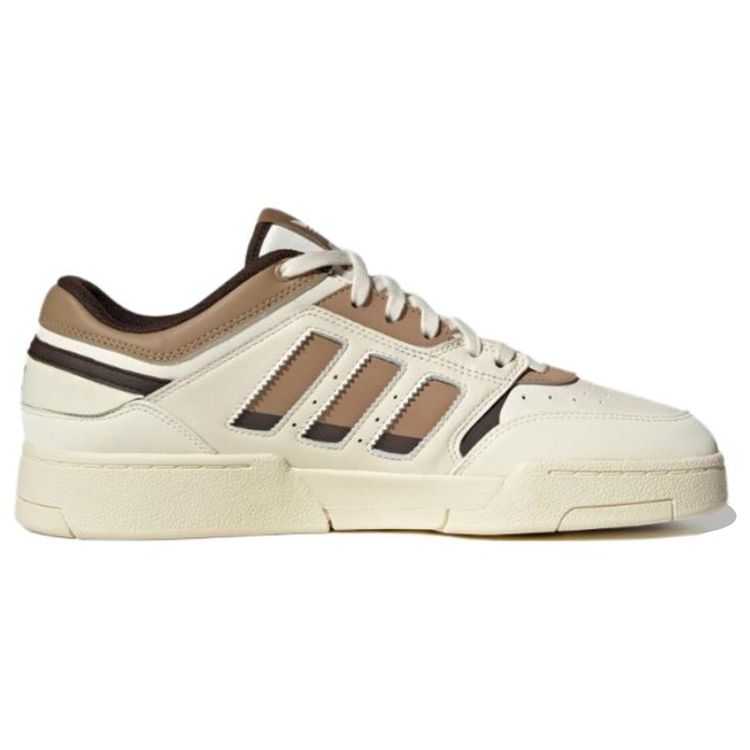 Adidas Originals Drop Step Non-Slip Durable Low-Top Skate Shoes Unisex Skate Shoes Yellow Brown H03684