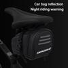 1L Reflective Cycling Bag Large Capacity Ultralight Bicycle Tail Bag Bike Under Seat Pack MTB Road Bike Accessories