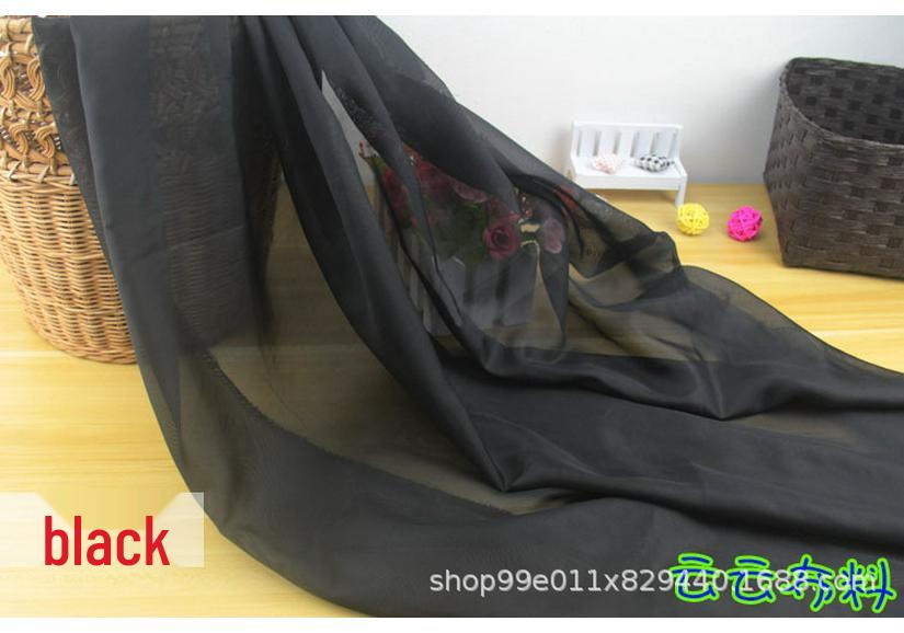 Special Offer Plain Chiffon Gauze Fabric for Clothing, DIY, Lining, Decoration & Wedding