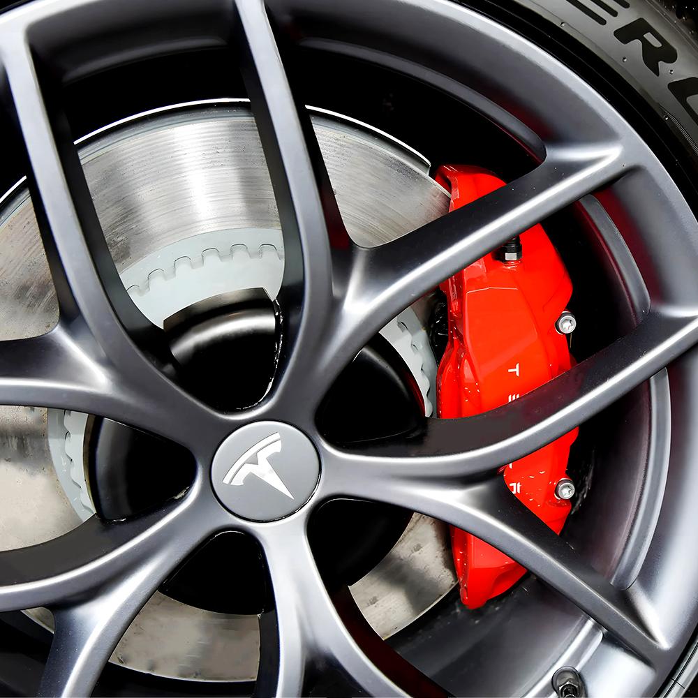 4pcs 56mm Car Wheel Center Hub Cap Badge Cover Auto Decoration For Tesla Model 3 Model S Model X Coil Mod WYE Roadster Invader