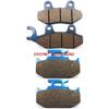 For SUZUKI RM250 RM 250 K,L 1989 - 1990 Off-road Semi-Metallic Brake Pads Set