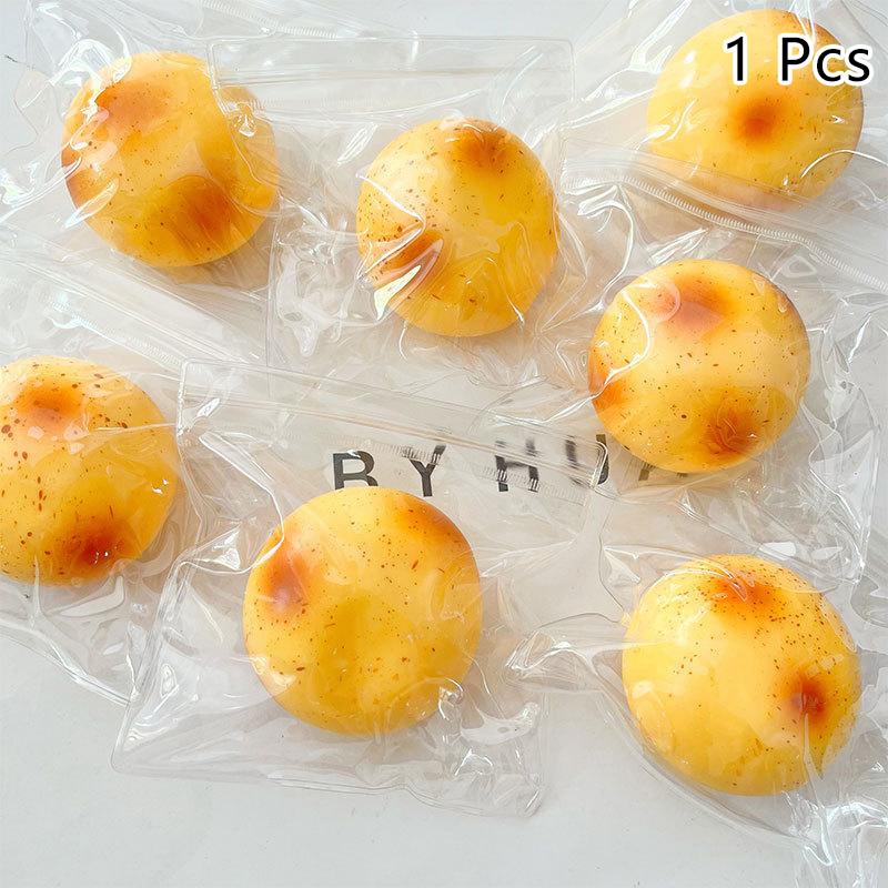 Cartoon Eiertarte Squeeze Dekompressionsspielzeug Kreative Kawaii Simulierte Lebensmittelspielzeuge Niedliche Langsam Rückfedernde Stressspielzeuge Kindergeschenke
