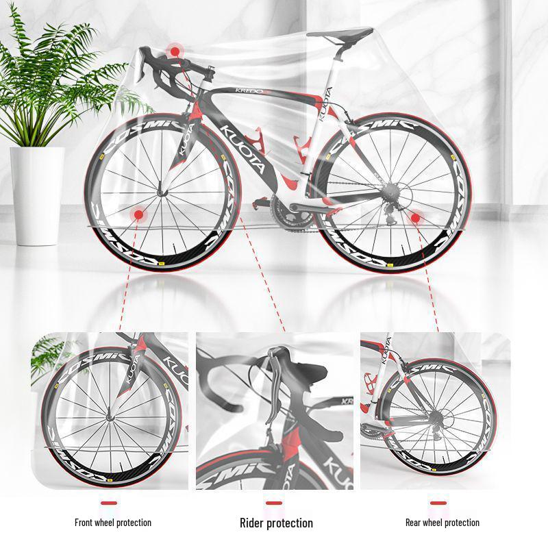 Durable Waterproof Sunproof Bicycle Cover for Mountain & Electric Bikes