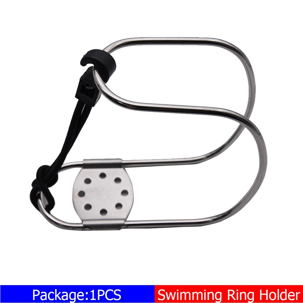 Marine Stainless Steel Horseshoe Lifebuoy Bracket Life Buoys Ring Holder Swimming Ring Holder Adjustable Rail Boat Accessories 1PCS