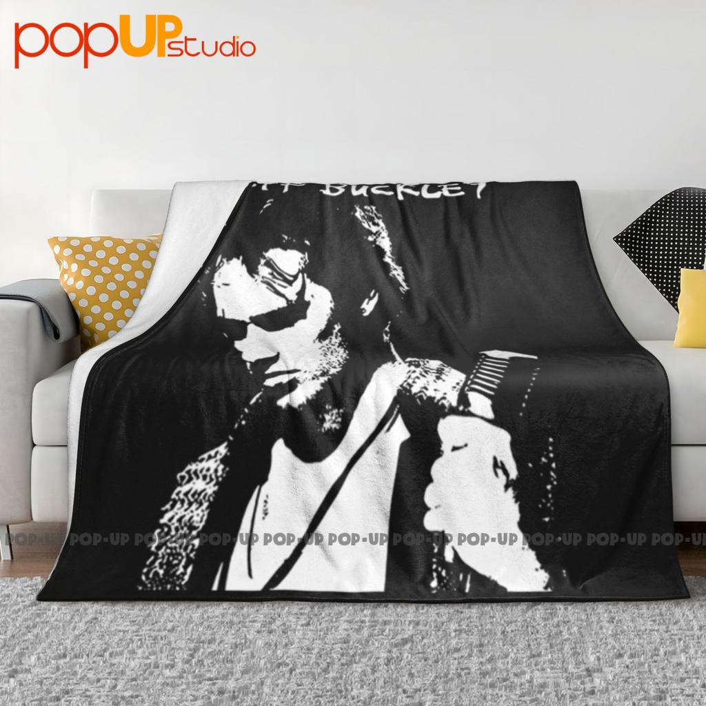 Jeff Buckley 90er Jahre Schwarz-Weiß Ultra-Weiche Decke Steppdecke Winter Sofadecke Bettbezüge