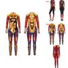 Halloween Spiderman 3d Printed Bodysuit With Elastane For Cosplay And Costume Events