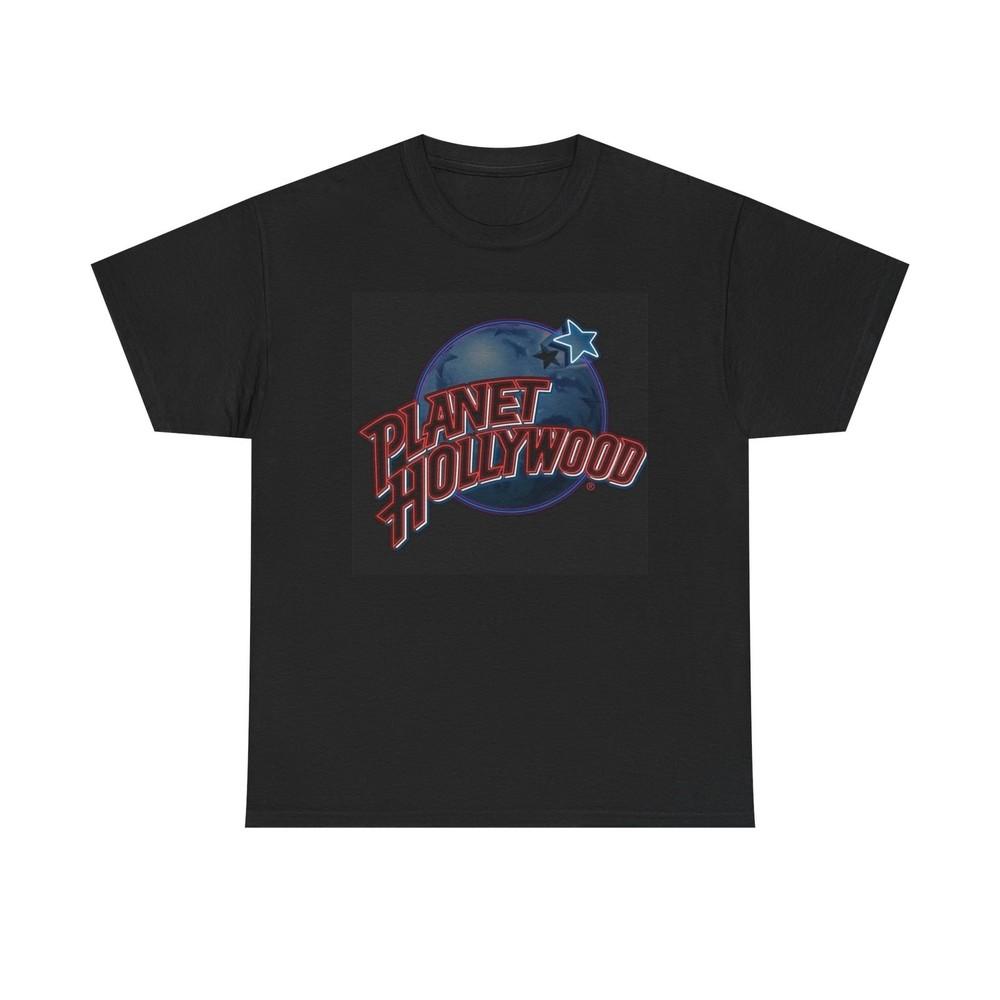 

Planet Hollywood Retro Graphic T Shirt NEW Cotton Tee Gift Unisex T-Shirt XXXXL
