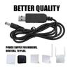 USB-Kabel USB zu DC 5,5x2,1mm Ladekabel Stromversorgungskabel 5V zu DC